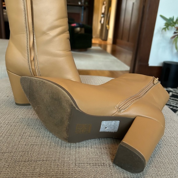 Matt and Nat Tan vegan Leather Ankle Boots - Picture 2 of 4